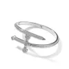 Bling Full White Zircon Justice Armring Äkta Guldpläterad Hip Hop Par Smycken