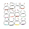 Irregular Natural Crystal Stone Stone Handmade Rape Surxed Charm Bracelets for Women Girl Party Club J￳ias ajust￡veis