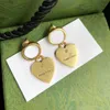 Designer Halsband för kvinnor Letter Love Lyx Örhängen Produkter Halsband Kedja Örhängen av högsta kvalitet Mode Smycken Supply