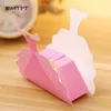 Emballage cadeau RMTPT 60 pcs/lot enfant anniversaire fille fête fournitures boîte à bonbons princesse jupe pliante boîte-cadeau faveurs de mariage cadeaux souvenirs 220913