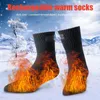 Sports Socks Electric Heated Rechargeable Battery Warmer For Chronically Cold Feet Heating Winter Outdoor Skiing