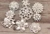 Pins Brooches L Lot Siertone Atrinestone Big Pearl Crystal Wedding Bouquet Set набор оптовых модных женщин Fashion Flow