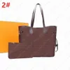 40995 2pcs Set Women Bags Handbag Shoulder Messenger Classic Style Fashion Composite Lady Clutch The Tote Bag Handbags Female Coin Purses Wallet 32cm