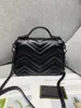 Top Designers - Marmont Solid Color Hardware Women's Designer Shoulder Bags Sylvie Designer Luxury Handbags Wallets Chain Fashion Crossbody Bags