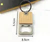 Portable Small Bottle Opener With Wood Handle Wine Beer Soda Glass Cap Bottle-Opener Key Chain For Home Kitchen Bar SN4688