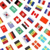 2022 أعلام كأس العالم 32 دولة سلسلة العلم الدولي رايات راية راية لأحداث زخارف الحفلات الرياضية الافتتاحية - 33 قدم