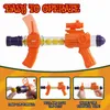 Halloween Toys Target Shooting Toy for Kids Pumpkin Ornament Duck Sponge Balls With Light Electronic Scoring Party Game Tool 220914