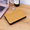 Anteckningar PU LEATHER COVER DOLEBOK Notebook Loose-Leaf Business Notepad med Calculator 220914