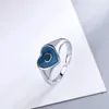 Anillo de diseño de lujo abierto anillos de diseño de amor de alta calidad para parejas de amantes de la moda de joyas de joyería