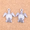 33PCS Antiek zilveren bronzen vergulde schildpad Turtle Sea Charms hanger Diy ketting armband Bangle bevindingen 23 mm293k