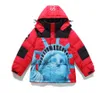 Herenjacks Hoodstijl Winterstijl voor mannen Women Windscheperjas Lange mouwen Fashion puffer jassen met ritsen Letters Drukt uit designer Designer Coats