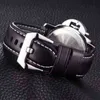 Mode Mens Watches Luxury Original Watch Men Leather Band Kalender för Gentleman 8736 Armsurstil