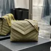 Top -Qualität Loulou Fashion Woman Luxurys Designer Taschen 5A echte Lederhandtaschen Messenger Crossbody Chain Umhängetasche Totes Lady Wallet