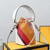 デザイナーショルダーバッグミニバケツ女性ドローストリングハンドバッグ財布キャンバスレザーポーチクロイックレターゴールドハードウェアクロボディハンドマルチ