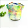 Party Hats Tie Dye Cap Empty Top Baseball Casquette Breathable Sunscreen Outdoor Sports Hat Peaked Party Hats Drop Delivery 2021 Home Dh2Cl