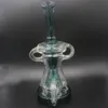 Narghilè in vetro da 10,6 pollici con tripla funzione di filtraggio Dab Rig Water Pipe