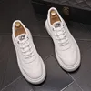 Italia Classic Business Abito da sposa Scarpe da festa Moda Sneakers casual traspiranti Punta tonda leggera Fondo spesso Mocassini da guida per il tempo libero