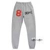 Designer Galleryes Fashion Casual Pants Distressed Alphanumeric Print Sweatpants Drawstring Men's Women's 0KYA 0KYA