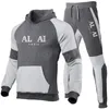 2022 Designer Autumn Winter Men Print Tracksuit jogging Hoodies Zreetbroeken Twee stukken Set Streetwear