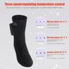 Chaussettes sportives chauffantes chauffables chauffables chauffables pour les pieds froids chroniquement chauffant le ski extérieur hivernal