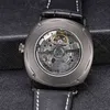 Paneraii Paneria Luxury Luminor Top Watch Brand Radiomir Black Seal Panerai Best Edition Superlumed Gray Dial Leather Strap Automatic