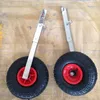 Inflatable Boats Boat Launching Wheels Dolly Trailer Tires Towing Cart For Aluminum Boats/Kayak/Rowing