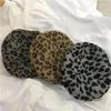 Berets Women Hat Cute Beret Vintage Hats for Women Leopard Filc Beanie 1pcs Woolen Winter 2022 z Visor Warm