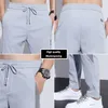 Men's Pants Casual Pants Men Sweatpants Sport Black Gray Solid color Straight Trousers Elastic waist Comfortable 220914