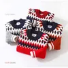 Pullover 2020 Autumn Winter 2 3 4 6 8 9 10 Years Christmas Gift O-Neck Knitted Handsome Ethnic Style Soft Sweater For Kids Baby Boys 0913