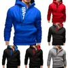 Mens suéteres moletom capuz plus size homens com capuz moletom com capuz com capuz manga longa esportes slant carta hoodies moletom 220914