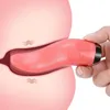 Секс -игрушка массажер кролик с огромным языком вибратор для женщин G Spot Licking Toys Oral Mashjob clitoris мастурбирует эротику
