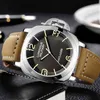 Designer Watch Mens Automatic Mechanical Leather Strap Waterproof Wristwatch Luxury Watches