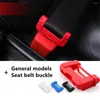 Interior Decorations Car Modification Seat Belt Fixing Clip Plug Protection Sleeve Safety Card Anti-collision