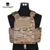 사냥 재킷 Emersongear CPC 전술 조끼 헤비 듀티 바디 아머 군대 군용 전투용 전투 캐리어 Molle Harness Protection Gear