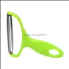 Fruit Vegetable Tools Kitchen Tool Shred Grater Vegetable Peeler Knife Gadgets Melon Fruit Cabbage Planer Cutter Zester Slicer Drop Dh3Mr