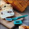 Bakning av konditoriververt b￥ge br￶d kniv rostfritt st￥l baguette sk￤r franska toas sk￤r kr￶kta f￶rf￶ljelset bagelverktyg sl￤pp leverans 20 dhrus
