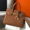 Totes 7a Top Quality Bag Women Purse Designer Tote Bags Handgjorda lyxhandväskor Klassiska mode Togo Leather Wallet Sac Des Luxe Femme