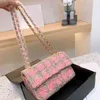 Rétro peut sac de créateur chaîne sacs à main de luxe femmes sous les bras sac fourre-tout grille motif sacs à bandoulière dame sac à main 220708/220902
