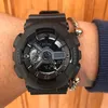 Heren Sport Militaire Horloges 110G Horloge Shock Multifunctionele LED Digitale Auto licht Quartz Horloges voor Men250Z