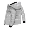 Hommes hiver hip hop loisirs doudoune grande taille vêtements d'extérieur manteaux blanc canard imperméable hommes Parkas vestes col chapeau garder au chaud mode vêtements de protection contre le froid