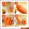 Fruit Vegetable Tools Kitchen Accessories Gadget Stainless Steel Creative Scroll Vegetable Cutter Fruit Spiral Knife Gadgets Tool Dr Dh8Tk