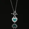 Projektant biżuterii Bransoletka Niebieska miłość Naszyjnik 925 Srebrne prezenty dla kobiet