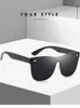 선글라스 1 피스 무한한 유럽과 미국의 큰 프레임 패션
