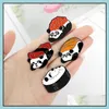 Pins Brooches Customized Brooches Sushi Panda Enamel Pin Creative Fun Jeans Jewelry Accessories For Women Men Alloy Brooch 1038 D3 D Dh7Fn