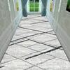 Teppiche Nordic Treppenteppich Wohnzimmer Zuhause/Büro Korridor El Aisle Teppich Eingang/Flur Fußmatte Passen Sie den Schlafzimmerbereich an
