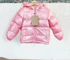 manteau en duvet designer veste pour enfants bébé garçons filles vêtements automne vêtements d'hiver enfants vêtements d'extérieur à capuche