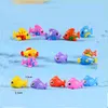 10pcslot Garden Decoration Mini Fish Dolphins figrine diy sea sea animal mini chature fugurines micro landscape terrarium ornamen8085979