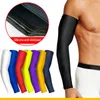 무릎 패드 1 피스 사이클링 낚시 드라이빙 팔꿈치 소매 태양 보호 농구 팔 커버 유니탄 방지 야외 제품