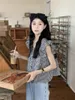 Blouses voor dames plaid losse zomerstijl top shirts mode 2022 vintage kleding voor vrouwen vrouwelijke kleding Harajuku kawaii