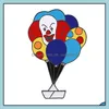 Stift broscher anpassade bk emaljstift raket astronaut ballong clown rymd dinosaurie smycken f￶r barn kvinnor m￤n charm anpassade h￥rt b dhktk